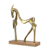 Escultura Decorativa Cavalo Imperial - 35,5 × 26,5 × 10 cm