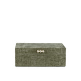 Caixa Decorativa Velour P - 10 × 25 × 15,5 cm