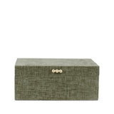 Caixa Decorativa Velour G - 12,5 × 30 × 20 cm