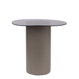 Mesa Metal e Vidro Organico G - 40,5 x 44,5 x 37 cm