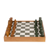 Jogo de Xadrez Decorativo Clássico - 5 × 40 × 40 cm