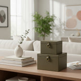 Caixa Decorativa Elegance G - 15 × 22 × 22 cm