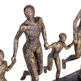 Escultura Decorativa Família Harmony - 32 × 38 × 11 cm