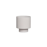 Vaso Minimalista Off-white - 16,5 × 17,5 cm