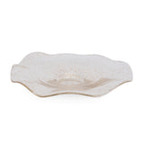 Centro de Mesa Cristal Organic - 6,5 × 40 × 38 cm