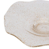Centro de Mesa Cristal Organic - 6,5 × 40 × 38 cm