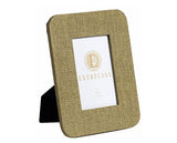 Porta-Retrato (10x15) Arredondado com Detalhe Palha – 19 x 24 cm