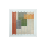 Quadro Acrílico c/ Arte Sanfonada - 25x25cm