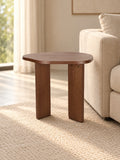 Mesa Lateral Madeira Marrom - 48x59,5cm
