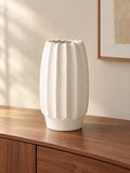 Vaso Fibra de Vidro Branco - 40x24cm