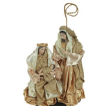 Escultura Natal Religiosa com 3 Figuras - 25 cm