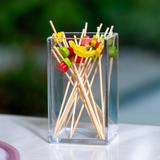 Palitos para Aperitivo Bambu Frutas c/ 50 Peças - 12 cm