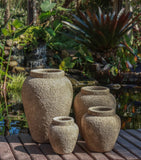 Vaso Cerâmica Bege - 37x28cm