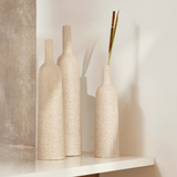 Vaso Cerâmica Garrafa Slim G - 69,5 x 15 cm