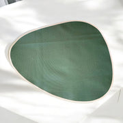 Lugar Americano Dupla Face Verde/Marrom Orgânico (3 Peças) - 47x39cm