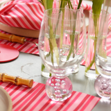 Taça Esfera Rosa Lovely (2 peças) - 540ml