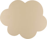 Lugar Americano Floral Dupla Face (Amarelo/Bege) - 42 × 35 cm