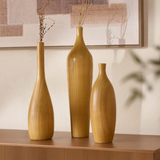 Vaso em Madeira G -  45 X 10cm