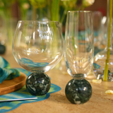 Taças para Gin Verde Esmeralda (2 Peças) - 15 × 10,5 cm