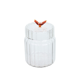 Pote Decorativo em Vidro Borossilicato (Borboleta) - 650 ml