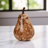 Pêra decorativa Sândalo Nude – 13x8,5cm