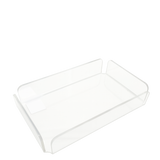 Bandeja Decorativa em Acrílico - 27 × 17 × 5,5 cm