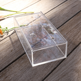 Vaso Acrílico Floral 5 Furos - 18x7cm