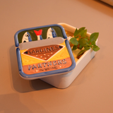 Escultura Decorativa Lata Sardine - 15 × 13 × 5 cm