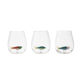 Copo Decorativo Peixe II - 436 ml