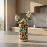 Vaso Decorativo Flower - 6 × 6 × 12,5 cm