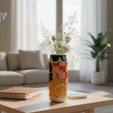 Vaso Decorativo Lemon - 6 × 6 × 16 cm