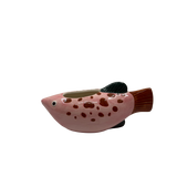 Vaso Decorativo Fish Poá - 18 × 7 × 8,5 cm