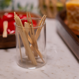 Espeto para Petisco Descartável Bambu - 100 Peças