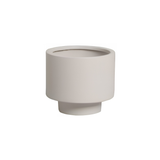 Vaso Minimalista Off-White G - 14,4 × 15,2 cm