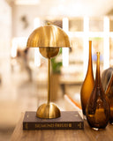 Abajur Viena Dourado – 52 cm x 25 cm