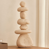 Escultura Pedras em Polirresina - 50 x 18,5 x 16 cm