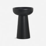 Vaso Cálice Alto Preto - 13,5x19,5cm