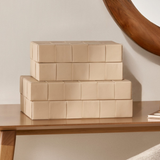 Caixa em MDF com Revestimento - 4 x 10 x 6 cm