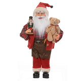 Papai Noel Carpinteiro Natalino em Pé - 60 cm