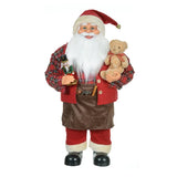 Papai Noel Carpinteiro Natalino em Pé - 45 cm