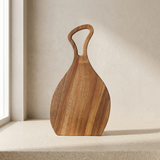 Tábua Oval Madeira Acácia - 20x37cm