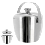 Balde Gelo Aço Inox Tampa Classic (Prata) – 1750ml
