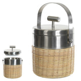 Balde Gelo Aço Inox Tampa Naturale (Prata) – 1900ml