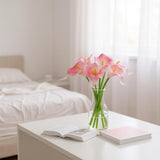 Ramalhete Calla Rosa Outono – 33 cm