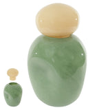 Vaso Decor Vidro (Âmbar Verde) – 27 x 16,5 cm
