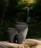 Vaso Cerâmica Verde Escuro - 50x36cm