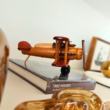 Avião Decorativo Wood – 20cm
