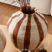 Vaso Decorativo Listrado G – 37,5 x 33 x 30 cm