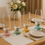 Taças Champagne Esfera Vibrance (4 peças) – 16x6cm
