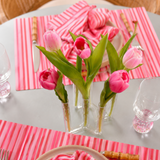 Vaso Cinco Pontas P c/ Tulipas Lovely - 15x17cm